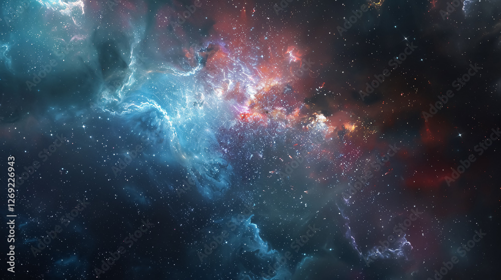 Fototapeta premium beautiful and mysterious outer space
