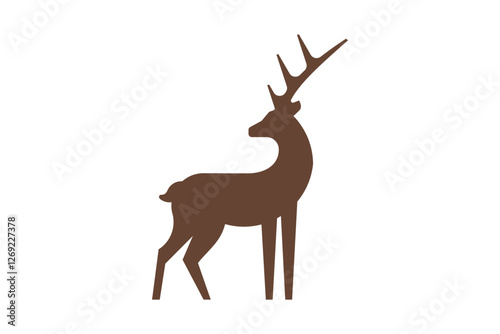 deer silhouette vector