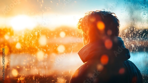 Yearning for Sunshine in a Frosted Landscape