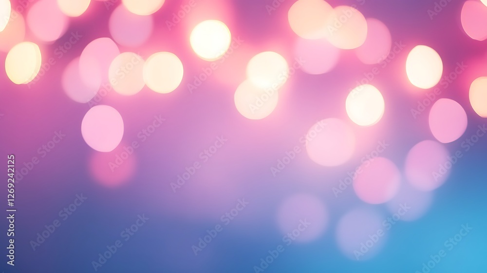 Abstract Pink and Blue Bokeh Lights Background Abstract Pink and Blue Bokeh Lights Background
