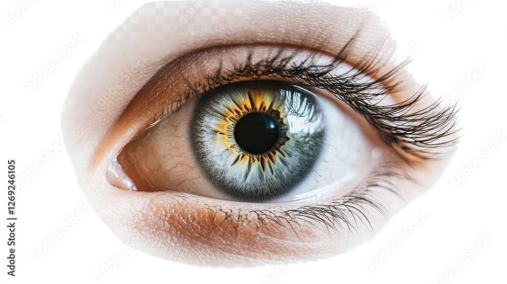 Captivating Gaze: A close-up shot of a mesmerizing eye, featuring striking details and vibrant colors, inviting the viewer into a world of depth and emotion. Captivating Gaze: A close-up shot of a mesmerizing eye, featuring striking details and vibrant colors, inviting the viewer into a world of depth and emotion.