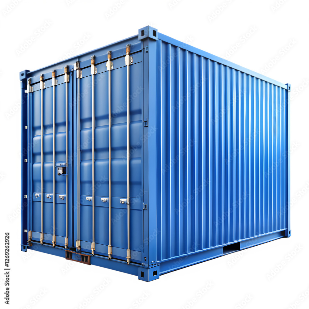 Container isolated on transparent background Container isolated on transparent background