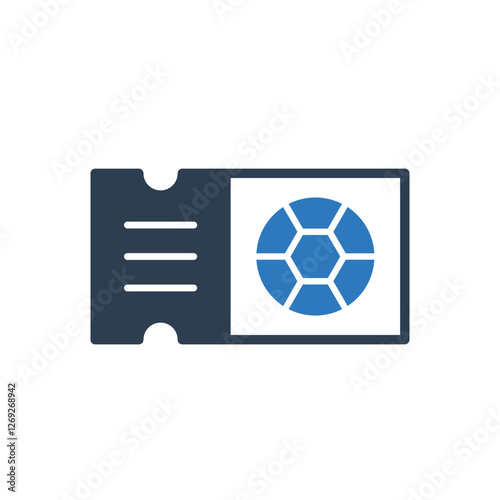 Football Ticket Icon