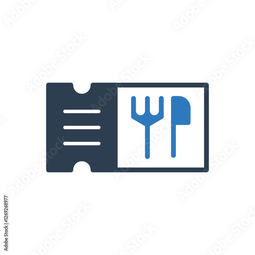 Restaurant Ticket Icon