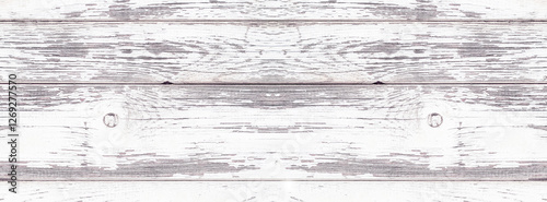 Banner Wooden background painted white.