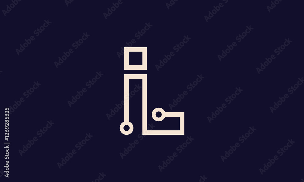 iL technology monogram logo design
iL technology monogram logo design