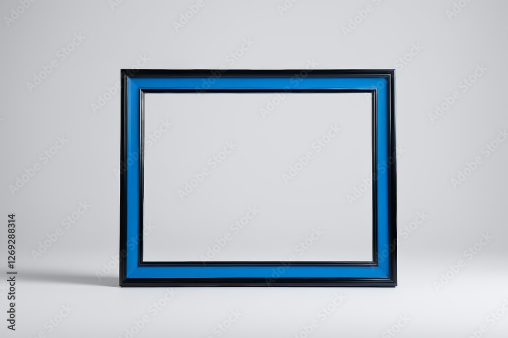 arafed picture of a picture frame with a blue border arafed picture of a picture frame with a blue border