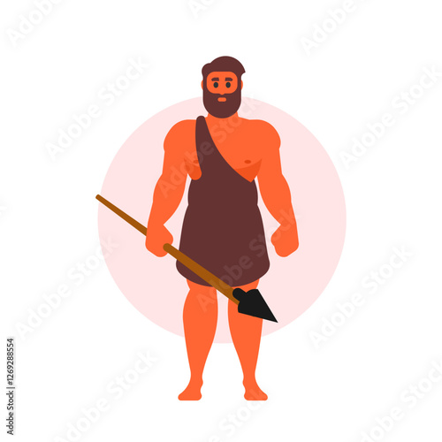caveman vector