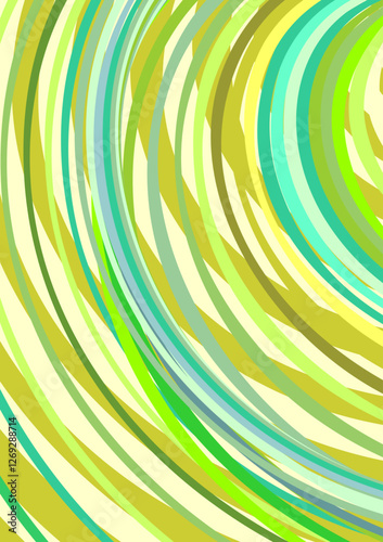 Background image, green color tones, gradients of color used in graphics