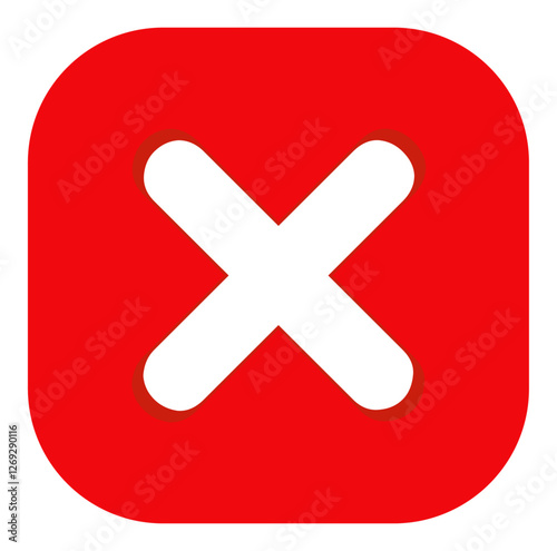 x sign