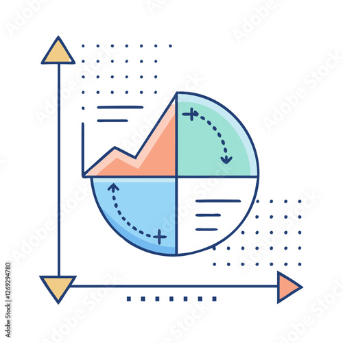 variance icon, variance vector illustration-simple illustration of variance, perfect for variance logos and icons
