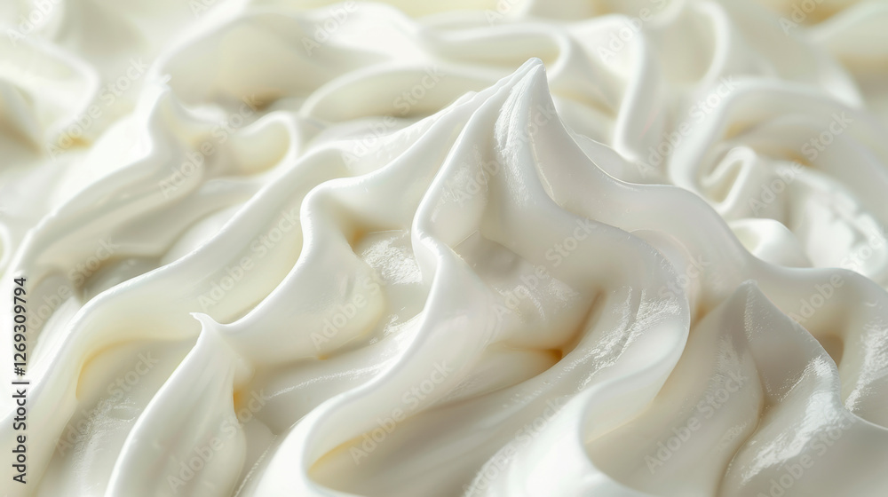 Fototapeta premium whipped cream