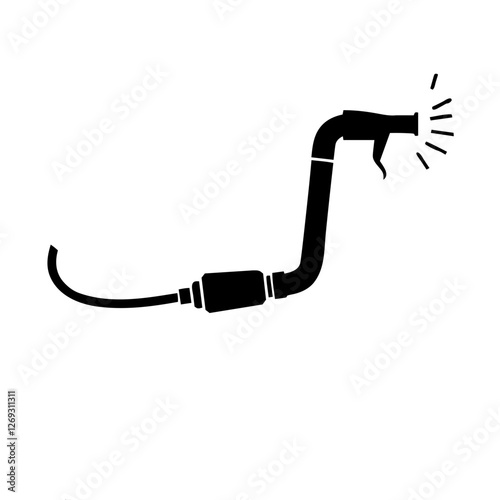 vector illustration of an electric plug