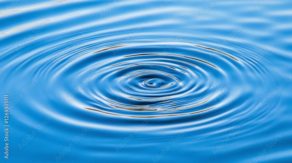 Gentle Ripples in Blue Water Creating Abstract Textures and Refreshing Surface Patterns Gentle Ripples in Blue Water Creating Abstract Textures and Refreshing Surface Patterns