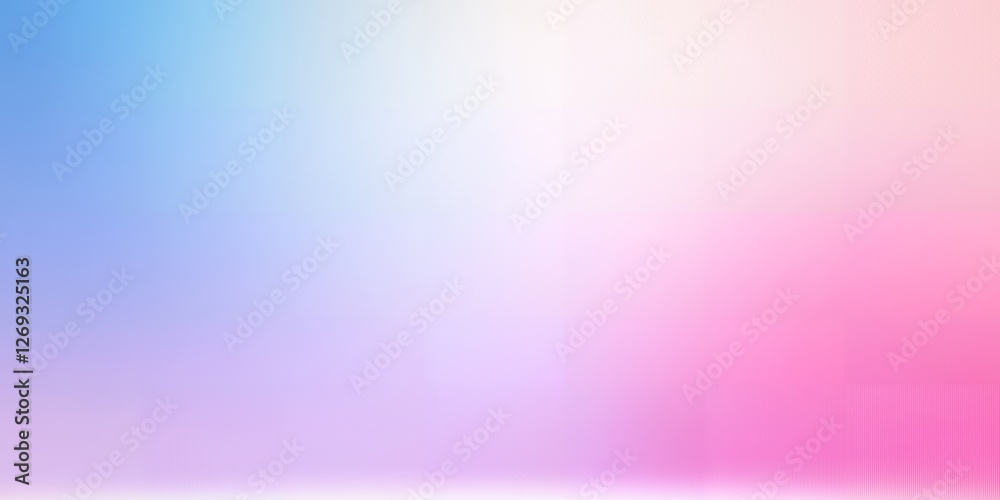 Fototapeta premium Soft Pastel Pink and Blue Gradient Background Dreamy Color Blend Abstract Texture