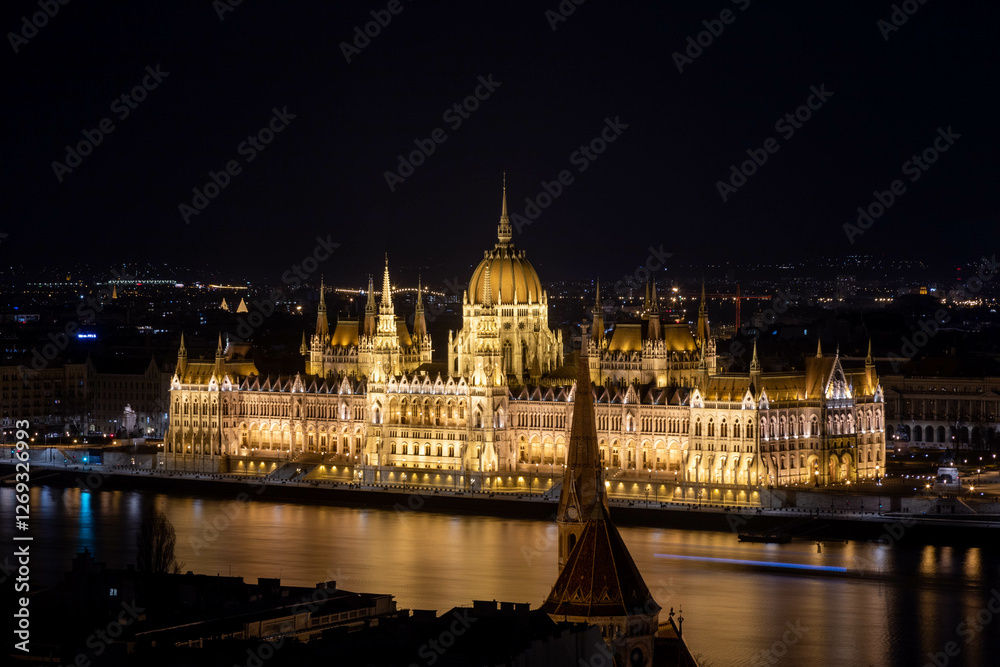 Fototapeta premium hungarian parliament in budapest