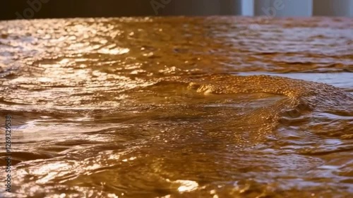 Wallpaper Mural Abstract It is a fantastic festive abstract background, Artificial intelligence abstract shapes video 3d animation Looped distortion waves on the abstract sphere of particles Torontodigital.ca