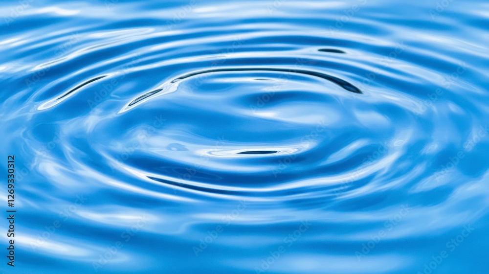 Serene Blue Water Ripple Texture Creates a Gentle and Mesmerizing Abstract Pattern Serene Blue Water Ripple Texture Creates a Gentle and Mesmerizing Abstract Pattern