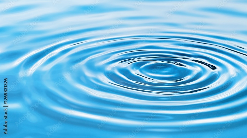 Soft Blue Water Ripples Creating Calm and Relaxing Abstract Background Texture Soft Blue Water Ripples Creating Calm and Relaxing Abstract Background Texture