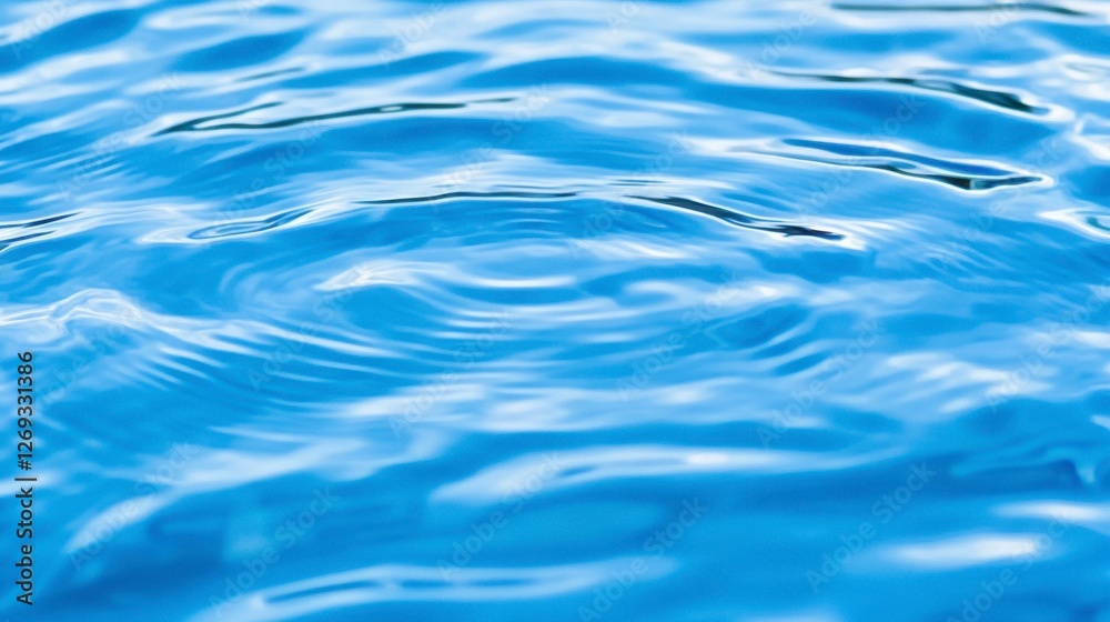 Soft Blue Water Texture with Gentle Ripples Creates Tranquil Abstract Background Soft Blue Water Texture with Gentle Ripples Creates Tranquil Abstract Background