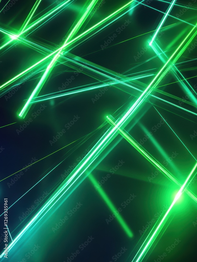 Glowing green blue neon laser lines abstract background. Futuristic hi-tech vector design. Glowing green blue neon laser lines abstract background. Futuristic hi-tech vector design.