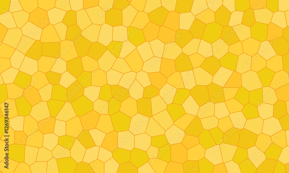 The vector background features a stunning mosaic of gradient yellow colors, blending smoothly to create an eye-catching and dynamic visual effect.
The vector background features a stunning mosaic of gradient yellow colors, blending smoothly to create an eye-catching and dynamic visual effect.