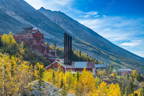 Kennecott Copper Mine, Kennecott, Wrangell-St. Elias National Park & Preserve in Alaska photo