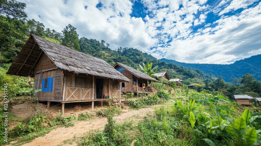 Hill Tribe Homestays Amidst Lush Mountain Landscapes Hill Tribe Homestays Amidst Lush Mountain Landscapes
