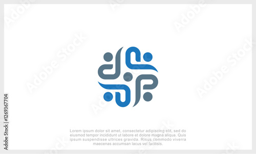 Human resources concept, target market and audience, focus group, public relations, vector icon - Vector