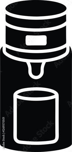 water cooler vector icon.eps