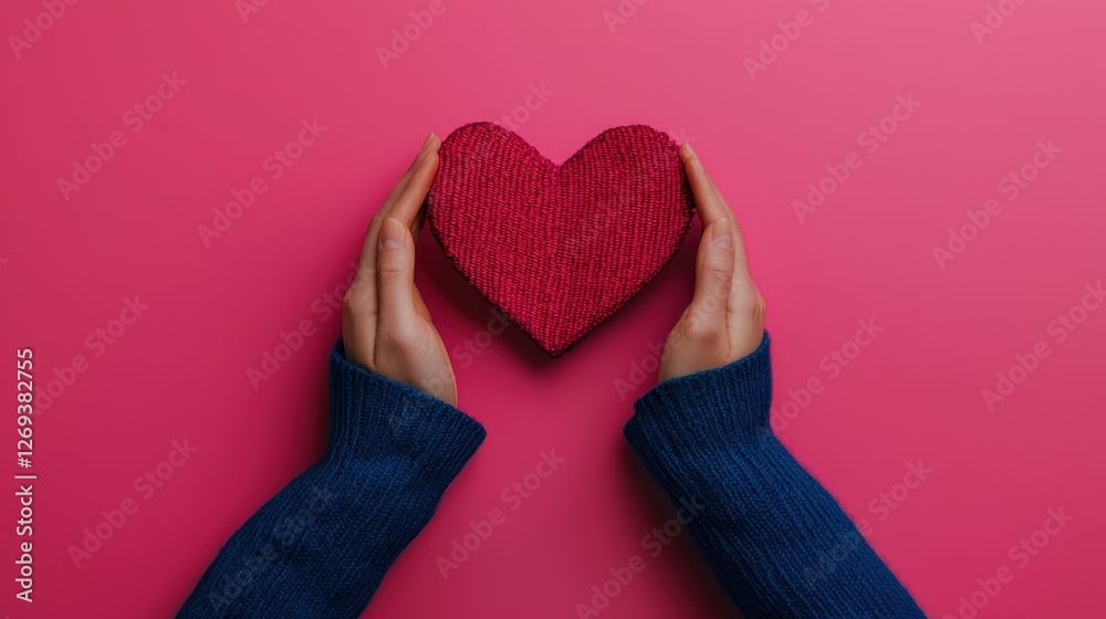 Transgender Day of Visibility concept. Loving Hands Forming a Symbolic Heart Shape Transgender Day of Visibility concept. Loving Hands Forming a Symbolic Heart Shape