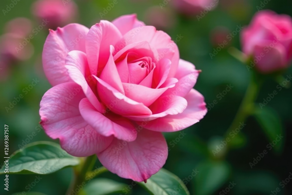 Delicate pink petals unfolding on a rose-like flower, sweet oleander, closeup, plant Delicate pink petals unfolding on a rose-like flower, sweet oleander, closeup, plant
