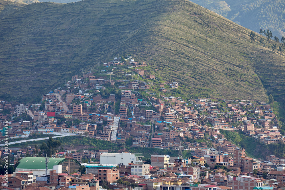 Cusco's outskirts are rapidly expanding, with new homes and buildings reshaping the historic city's landscape. The blend of tradition and modern growth tells a story of change and opportunity. Cusco's outskirts are rapidly expanding, with new homes and buildings reshaping the historic city's landscape. The blend of tradition and modern growth tells a story of change and opportunity.