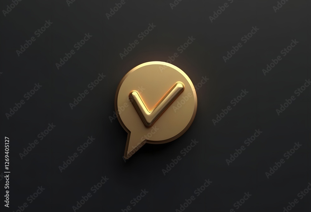 Check mark in circle icon isolated on black background. Choice button sign. Checkmark symbol. Speech bubble icon. Long shadow style..
Check mark in circle icon isolated on black background. Choice button sign. Checkmark symbol. Speech bubble icon. Long shadow style..