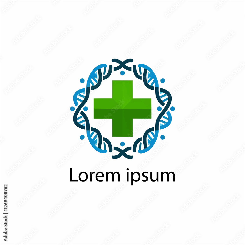 Obraz premium medical logo design