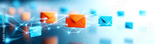 Engaging newsletter outreach strategy digital workspace visual content tech environment dynamic viewpoint enhancing reader engagement