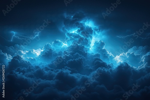 Wallpaper Mural Storm and clouds, thunderstome clouds ar night. Storm Clouds forming. Lightning and clouds. Torontodigital.ca