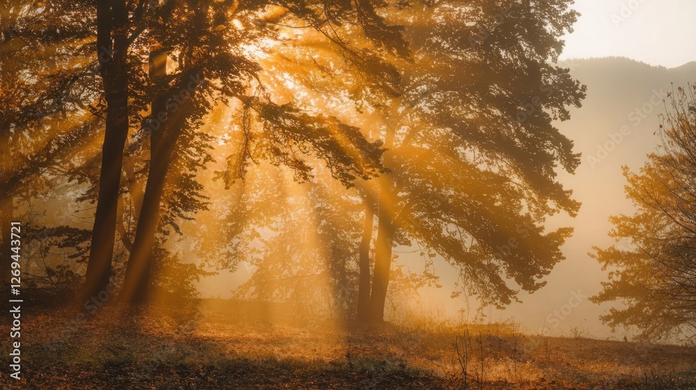 Obraz premium autumn in the forest