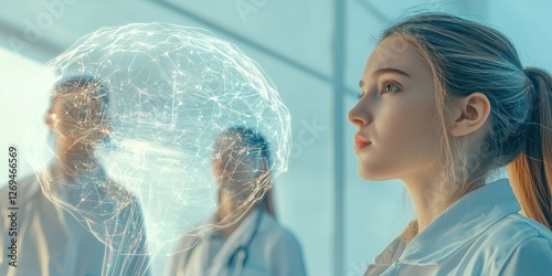 A secret AI lab hidden within the metaverse, developing next-gen consciousness.