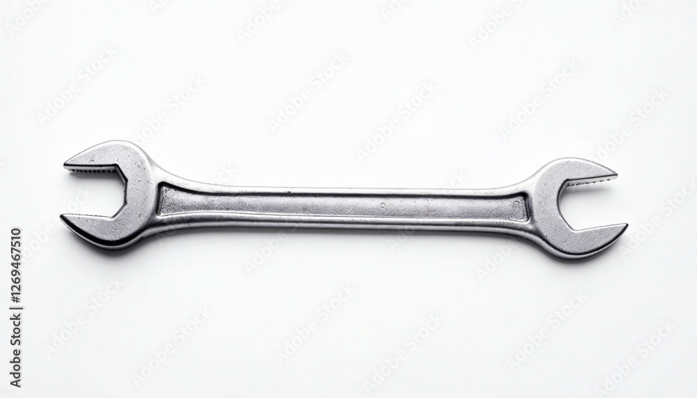 A Wrench on a white background A Wrench on a white background