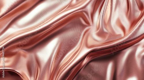 Elegant Matte Rose Gold Background, Soft Gradients, Digital Design, Studio Setting, Abstract Concept