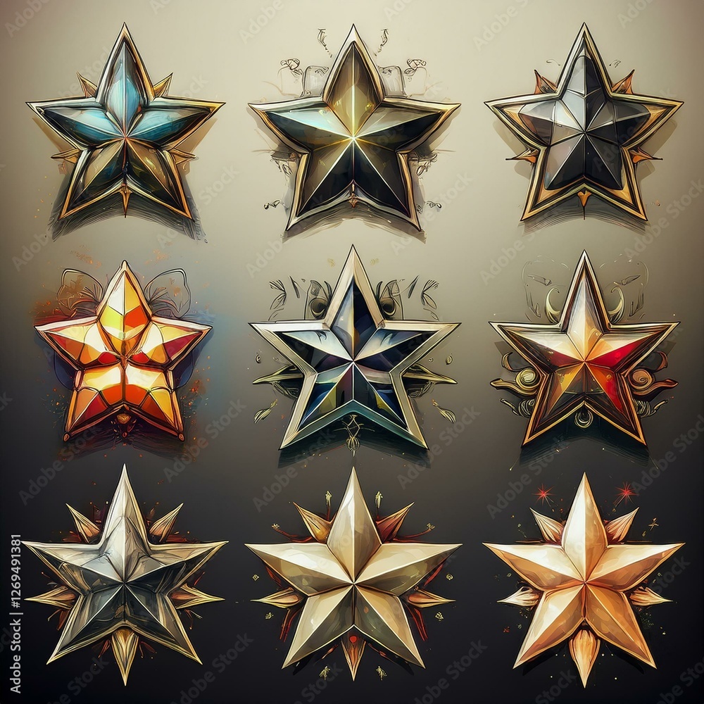 Obraz premium modern new logo or icon suitable as cover or banner 