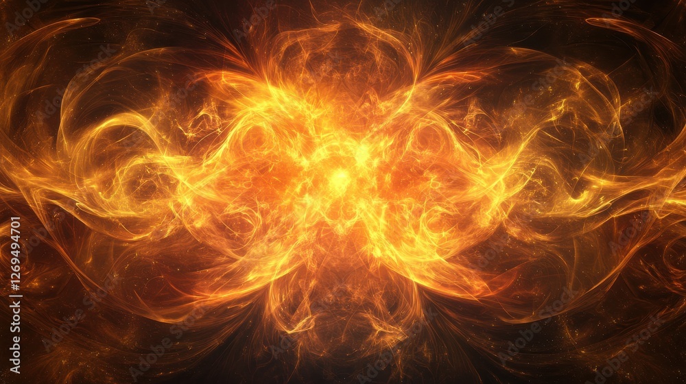 Ethereal Fire particles effects with a mystical aura and refined textures, evoking wonder Ethereal Fire particles effects with a mystical aura and refined textures, evoking wonder