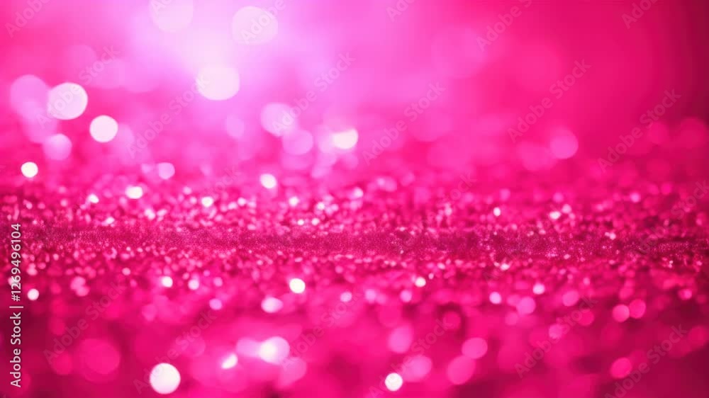 Pink glitter background shimmering with a soft blurry effect, creating a dreamy and elegant atmosphere, concept of beauty and fashion Pink glitter background shimmering with a soft blurry effect, creating a dreamy and elegant atmosphere, concept of beauty and fashion