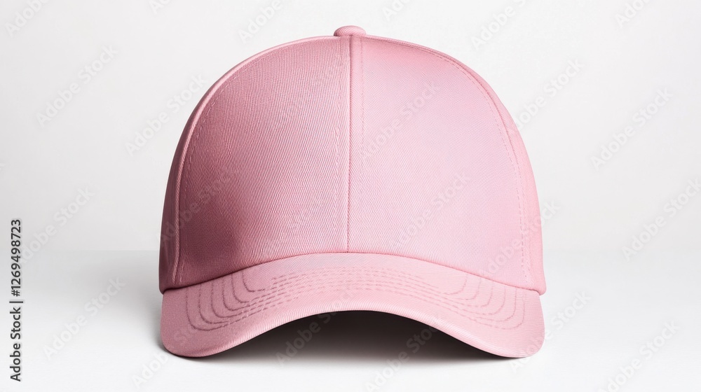 Ultra Clean Mockup of Baseball Cap in Soft Pink Color Ultra Clean Mockup of Baseball Cap in Soft Pink Color