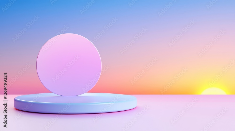 A soft gradient background with a glowing orb resting on a pedestal. A soft gradient background with a glowing orb resting on a pedestal.