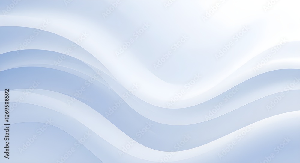 Obraz premium Fondo abstracto de ondas fluidas con un diseño minimalista suave