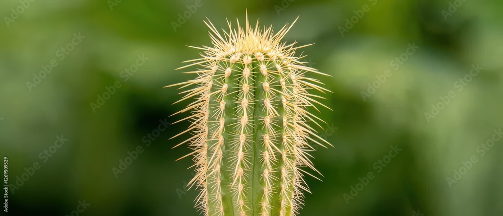 Cactus growth in desert environment nature close-up view botanical concepts Cactus growth in desert environment nature close-up view botanical concepts