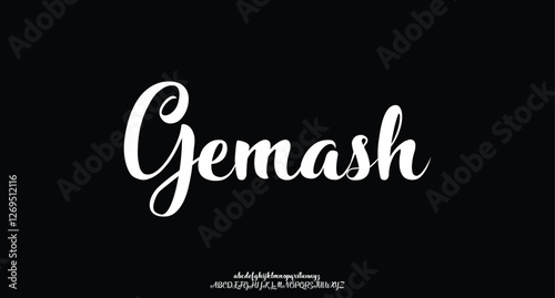 Classy elegant font, vintage type or luxury premium typeface, vector English royal alphabet. Classic typography in modern or old art deco style, serif letters for modern or retro poster font
