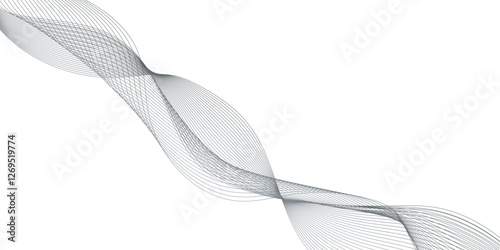 smooth element swoosh speed wave modern stream geometric wave lines, abstract luxury and curved geometric frequency sound wave lines and line technology, Digital various curved frequency wave lines.